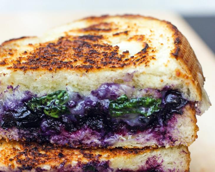 Balsamic Blueberry Grilled Cheese Sandwich