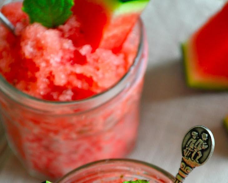 Guest Post by Alessandra - Watermelon Mint Granita (Autoimmune Protocol-Friendly)