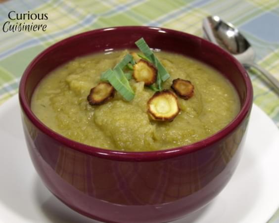 Roasted Parsnip and Apple Soup