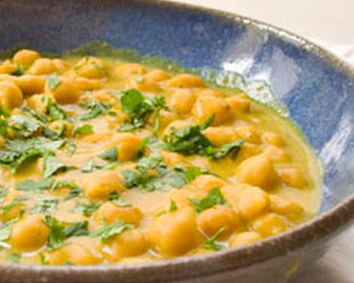 Indian Slow Cooker Recipe, Crockpot Chickpea Curry