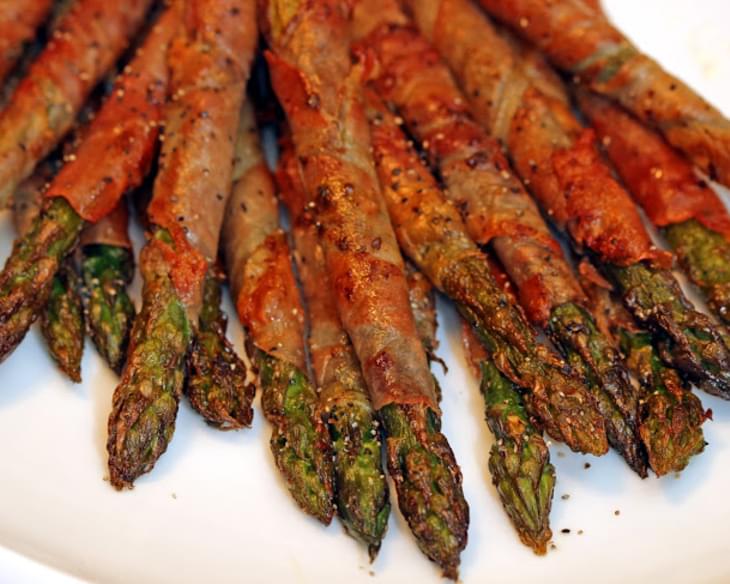 Prosciutto Sage Wrapped Asparagus