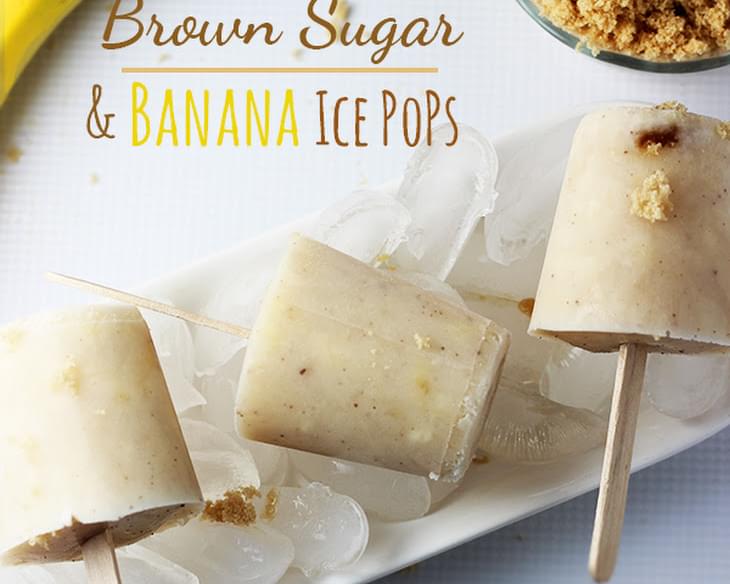 Brown Sugar Banana Ice Pops Recipe & Dairy Pure Giveaway