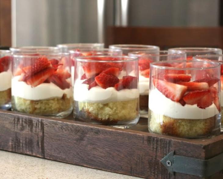 Strawberry Mini Trifles