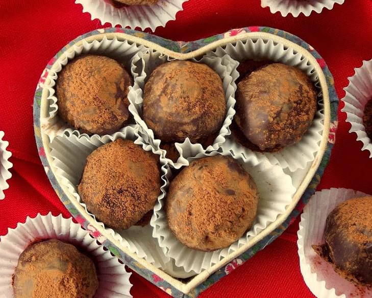 Chocolate Almond Butter Coconut Bombs