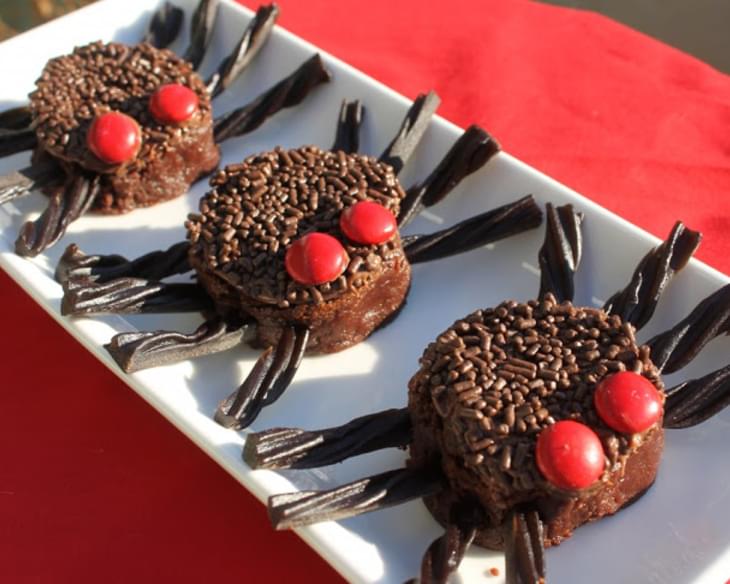 Halloween Brownies | Spider Brownies