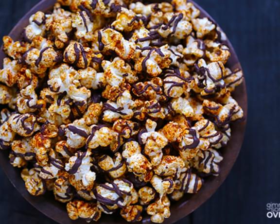 Spiced Chocolate Popcorn