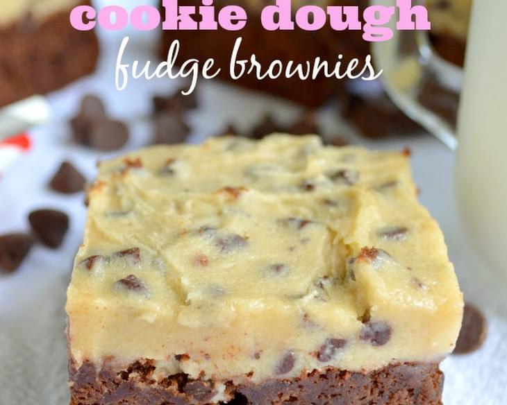 Cookie Dough Fudge Brownies