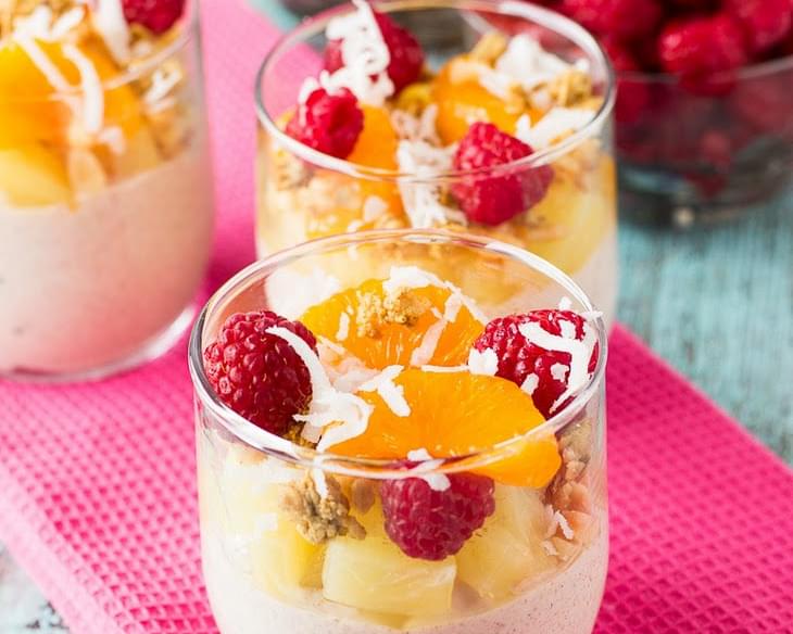 Pineapple Yogurt Parfaits