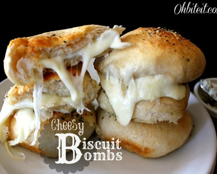 Melty cheesy filled biscuit deliciousness..INCOMING!