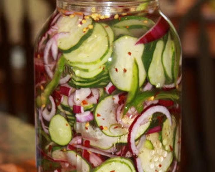 Refrigerator Cucumber Salad