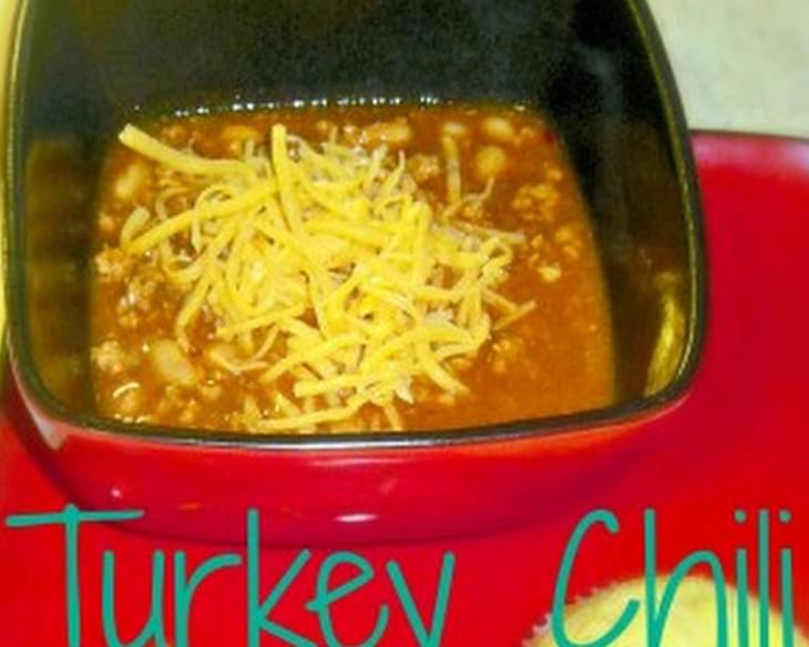 Chunky Turkey Chili with Beans