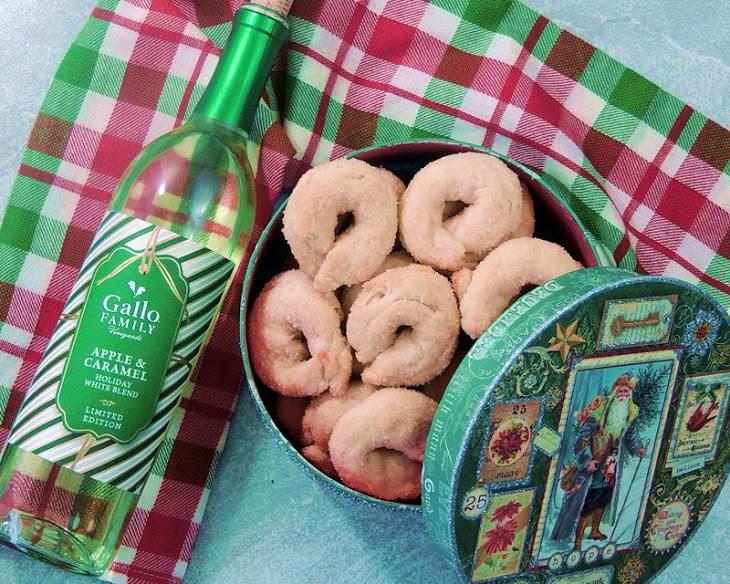 Italian Wine Doughnut Cookies