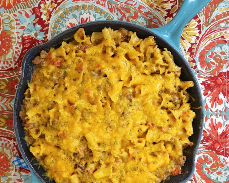 Bacon Cheeseburger Skillet