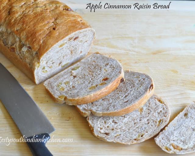 Apple Cinnamon Raisin Bread