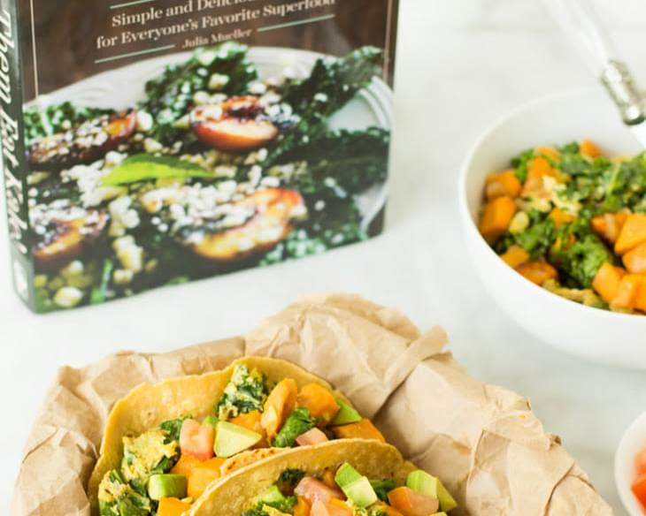 Superfood Breakfast Tacos + Let Them Eat Kale Giveaway