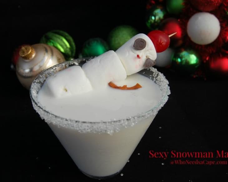Sexy Snowman Martini