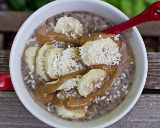 Chocolate Protein Vegan Overnight Oats