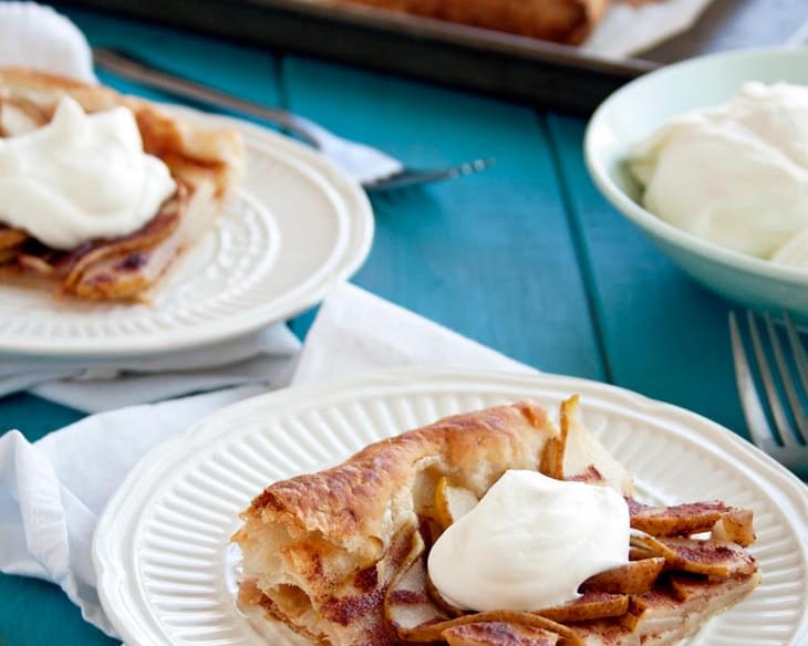 Pear Puff Pastry Tart