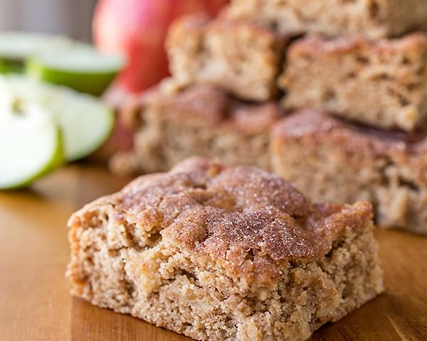 Apple and Brown Sugar Snickerdoodle Cake