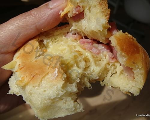 Bacon & Cheese Soft Rolls