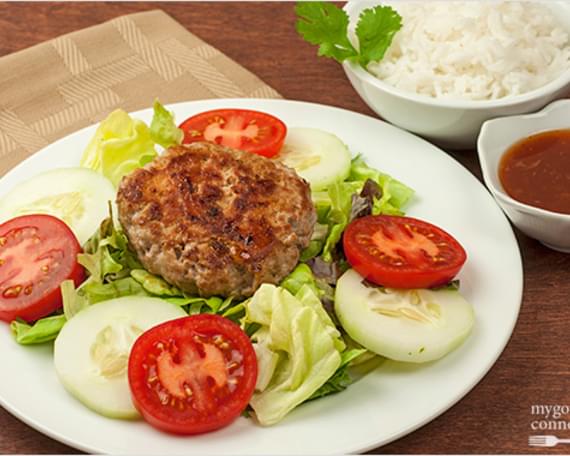 Vietnamese-Style Pork Patties With Piquant Dipping Sauce