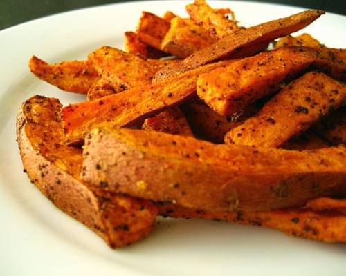 Savory Sweet Potatoes recipe - 120 calories