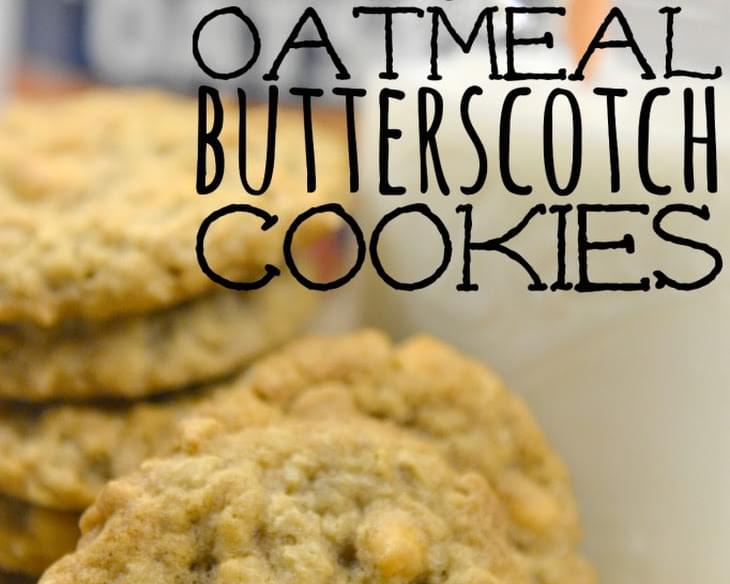 Best Ever Oatmeal Butterscotch Cookies