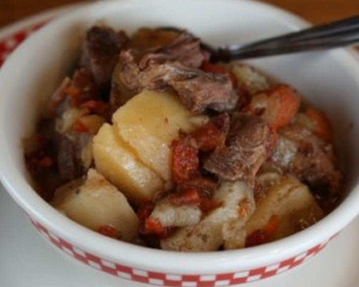 Crock Pot Beef Stew with Red Wine