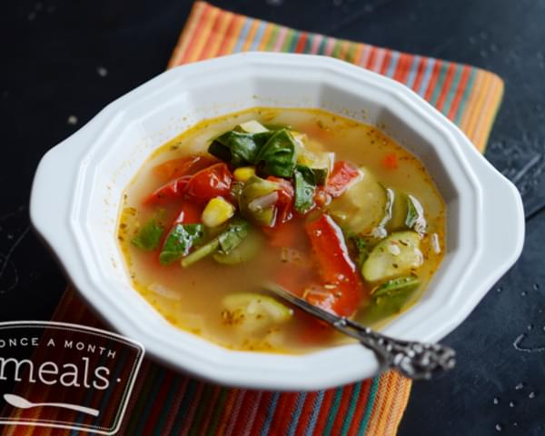 Smart Ones Fire Roasted Vegetable Soup (Gluten Free!)