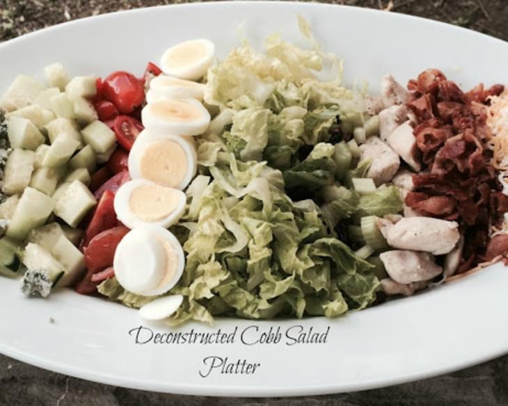 Deconstructed Cobb Salad Platter