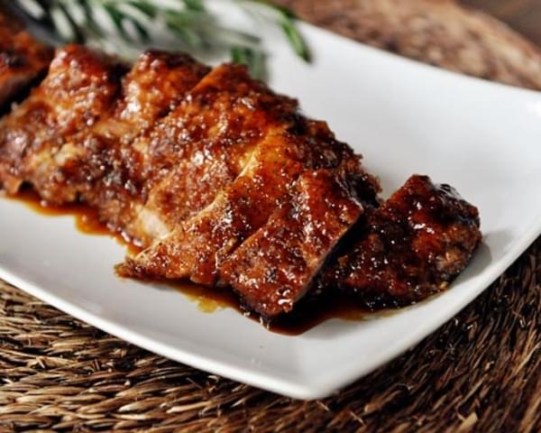 Roasted Maple-Glazed Pork Tenderloin