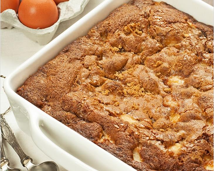 Rum-Spiced Apple Pudding Cake