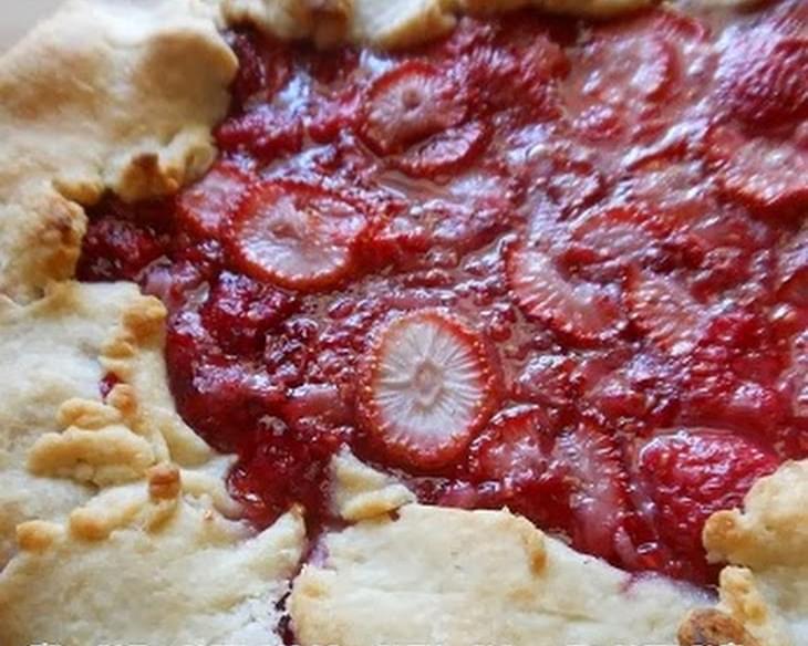 Open-Faced Rustic Berry Pie