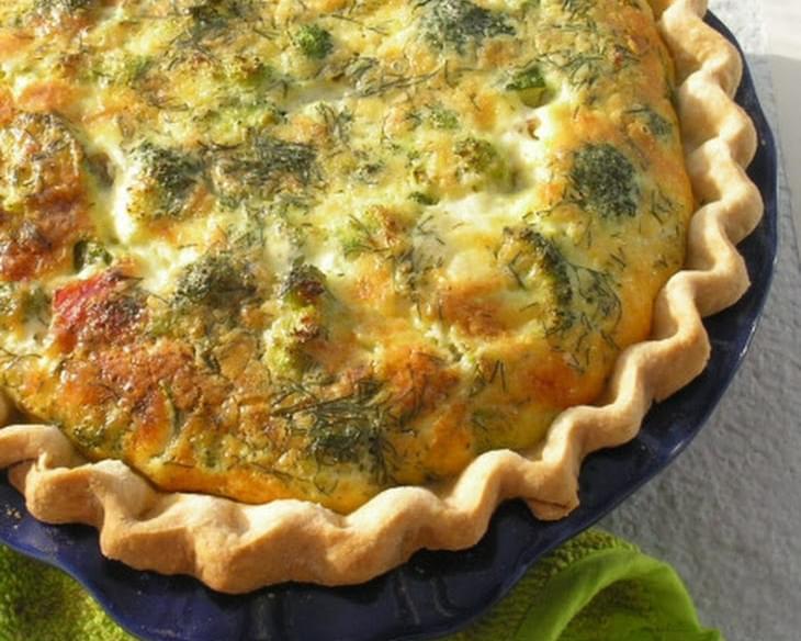 Weight Watchers Broccoli and Cheddar Quiche
