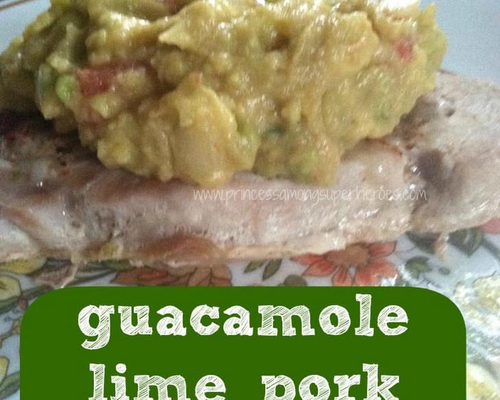 Guacamole Lime Pork Chops