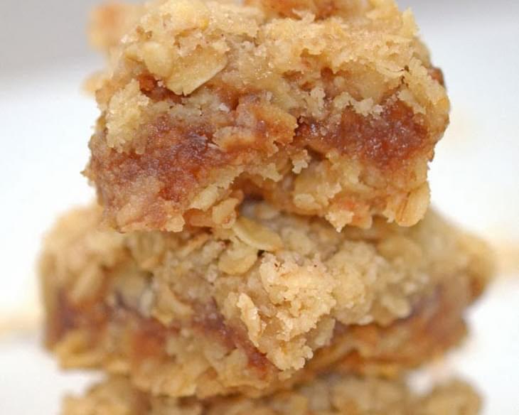 Oatmeal and Apple Butter Bars