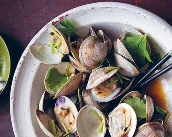 Grilled Littleneck Clams