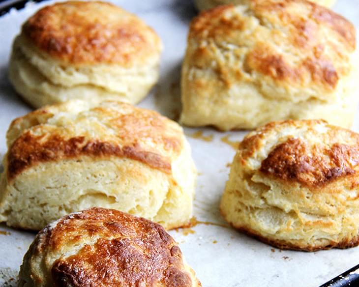 Buttermilk Biscuits with Maple and Sea Salt