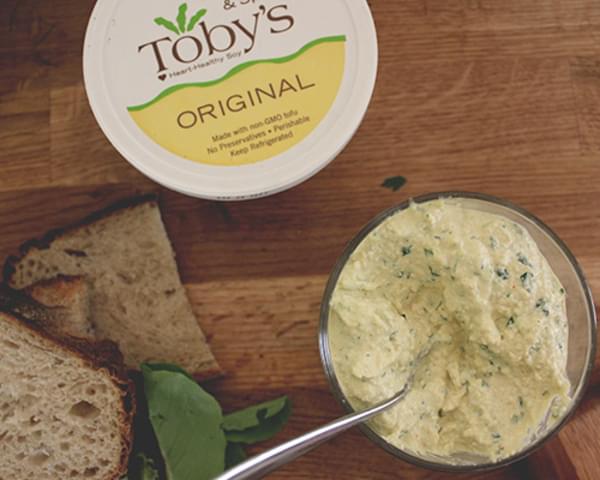 Homemade Toby's tofu paté (or dip and spread)