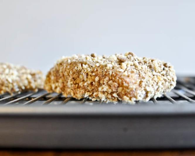 Gingersnap Crusted Salmon
