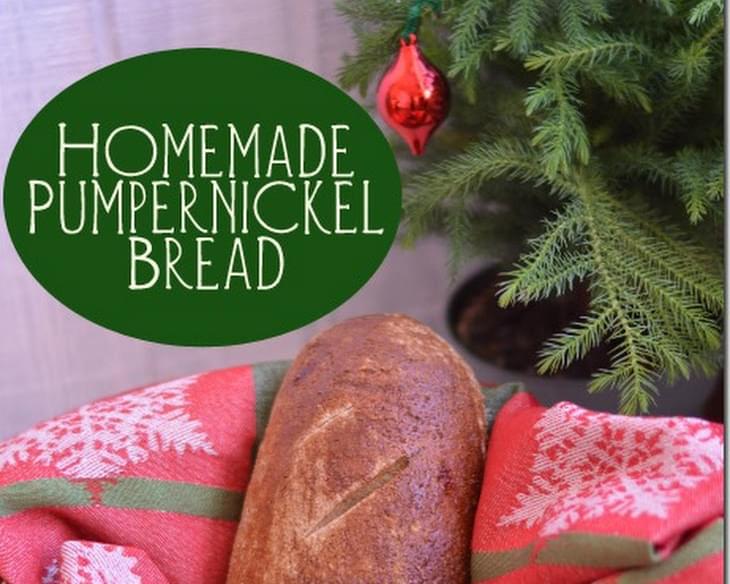 Homemade Pumpernickel Bread