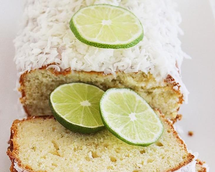 Coconut Lime Pound Cake