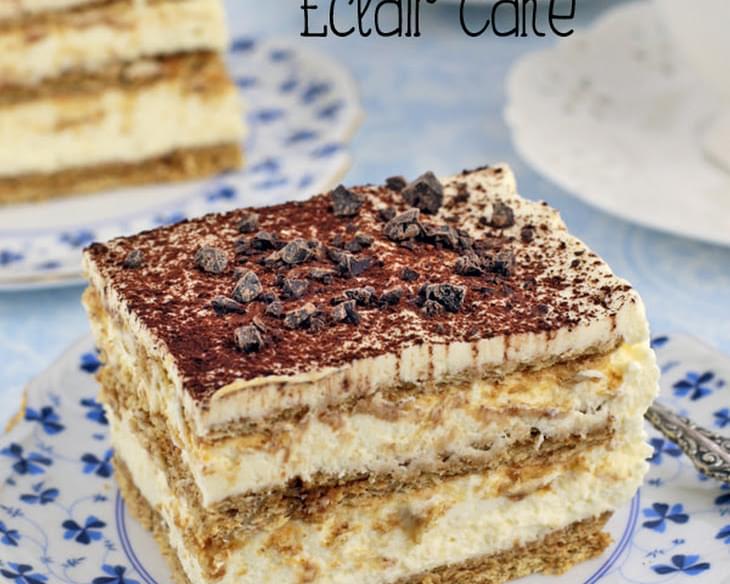 Tiramisu Eclair Cake
