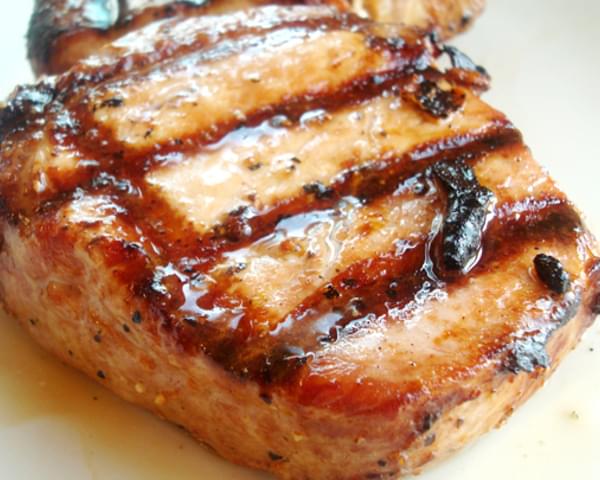 Tender Grilled Pork Chops