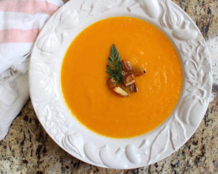 Creamy Carrot Soup with Potato