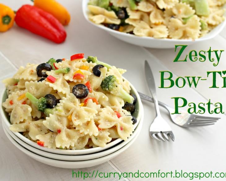Zesty Bow Tie Pasta Salad