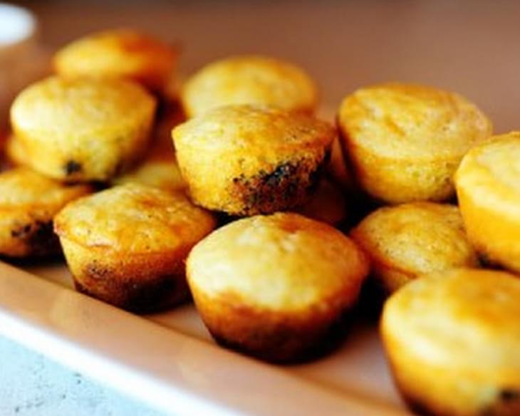 Blueberry Corn Mini-Muffins