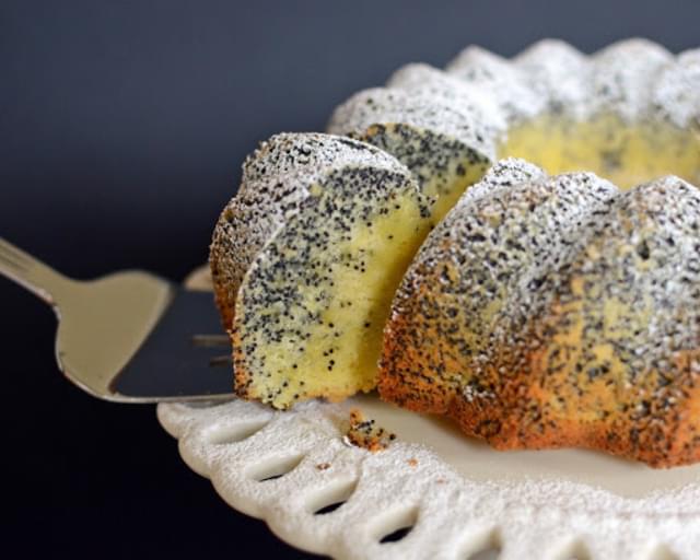 Lemon Poppy Seed Overload Cake