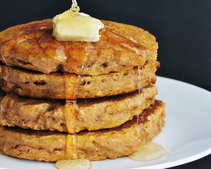 Whole Wheat Pancakes (With Vegan Option)