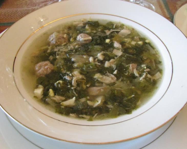 Minestra Maritata / Italian Wedding Soup